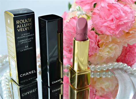 chanel rouge allure velvet la raffinee